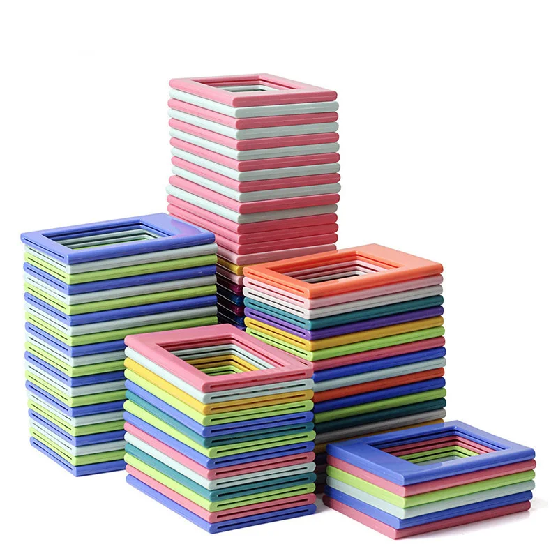 Мини-фоторамка красочная двухсторонняя магнитная фоторамка на холодильник