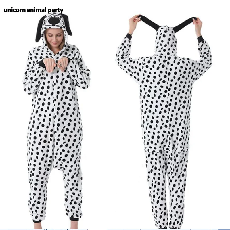 Кигуруми комбинезон косплей леопард кошка далматинцы морские львы Хэллоуин