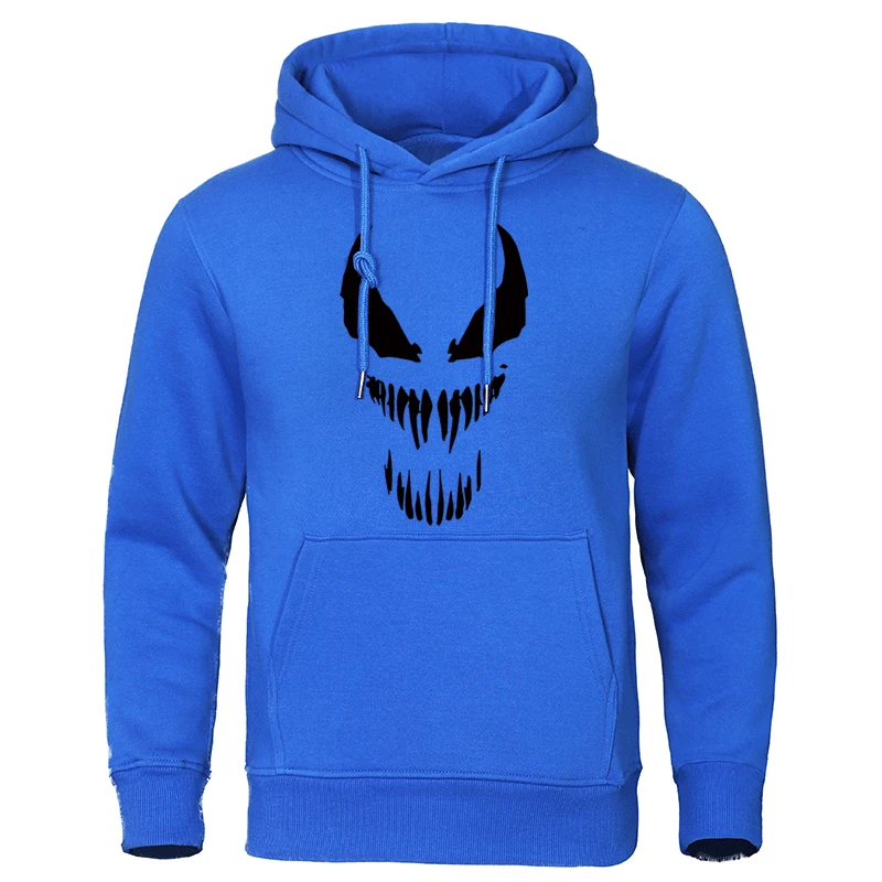 Venom, Мужская толстовка,, Осенние хлопковые пуловеры, крутые, с принтом комиксов, Мужская одежда, аниме, высокое качество, Брендовые мужские толстовки, свитшоты