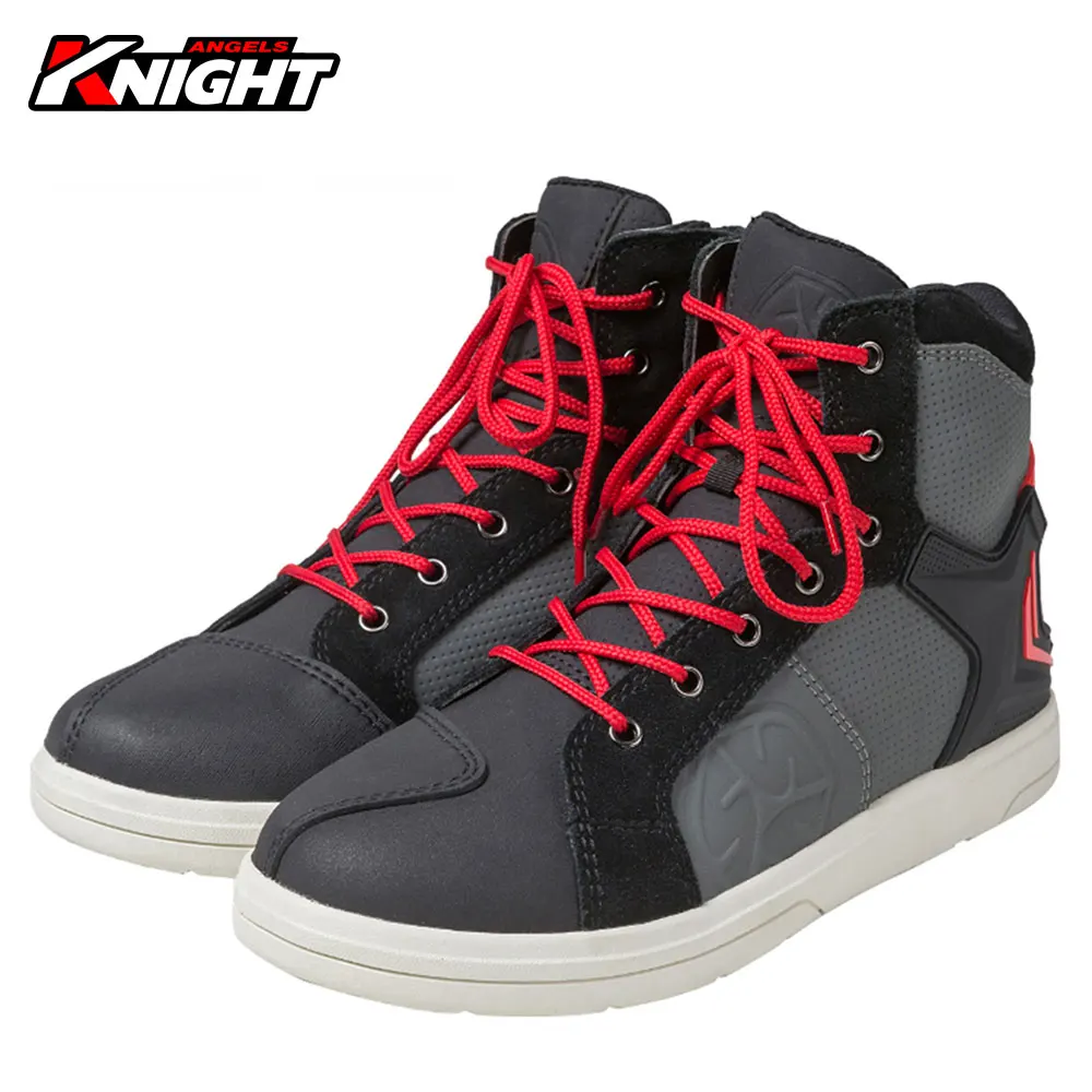 SCOYCO/мотоботы Мужская повседневная Водонепроницаемая дышащая обувь для верховой