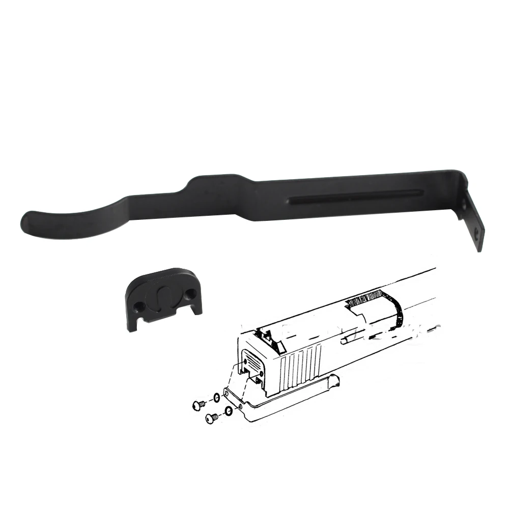 Magorui Тактический скрытый зажим для переноски кобура пистолеты портативные Glock Gen 1