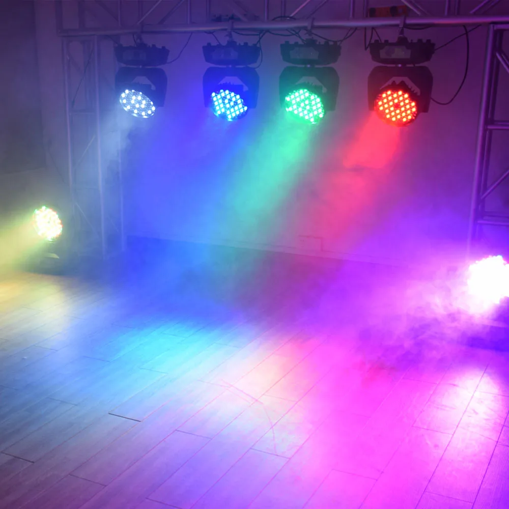 DMX управление DJ Moving Head Lights 108x3W RGBW 4in1 Led Wash Дискотека вечерние прожекторы церемония