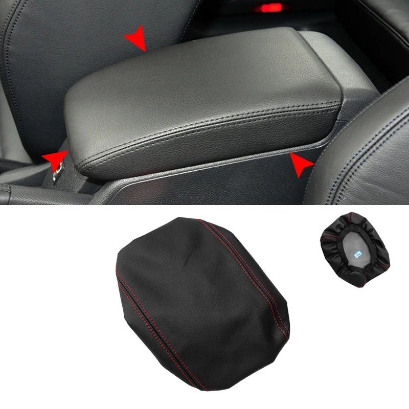 

For VW Golf 6 MK6 VI 2010 2011 2012 2013 Microfiber Leather Car Interior Center Control Armrest Box Pad Cover Trim