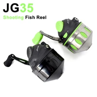 outdoor shooting fish stainless steel fishing reel 11bb double roller 4 31 high speed slingshot and compound bow fishing reel