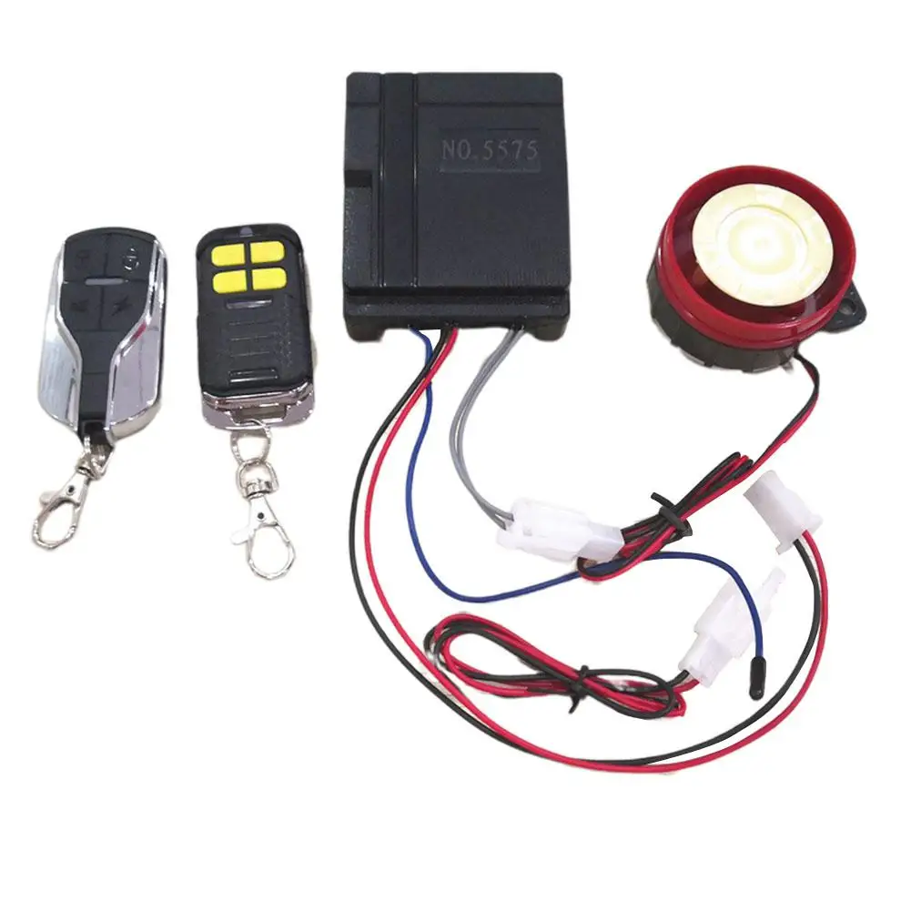 HiMISS 12V скутер автомобильный мотоцикл сигнализация система блокировки