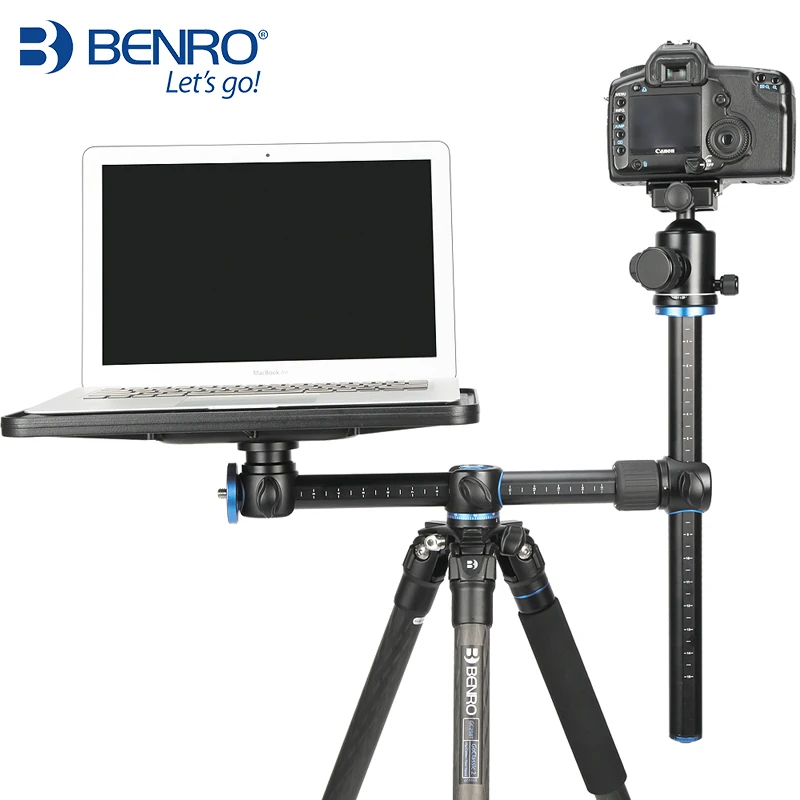 Benro GC258T штатив Углеродные волоконные штативы монопод для Камера 4 секции с сумкой