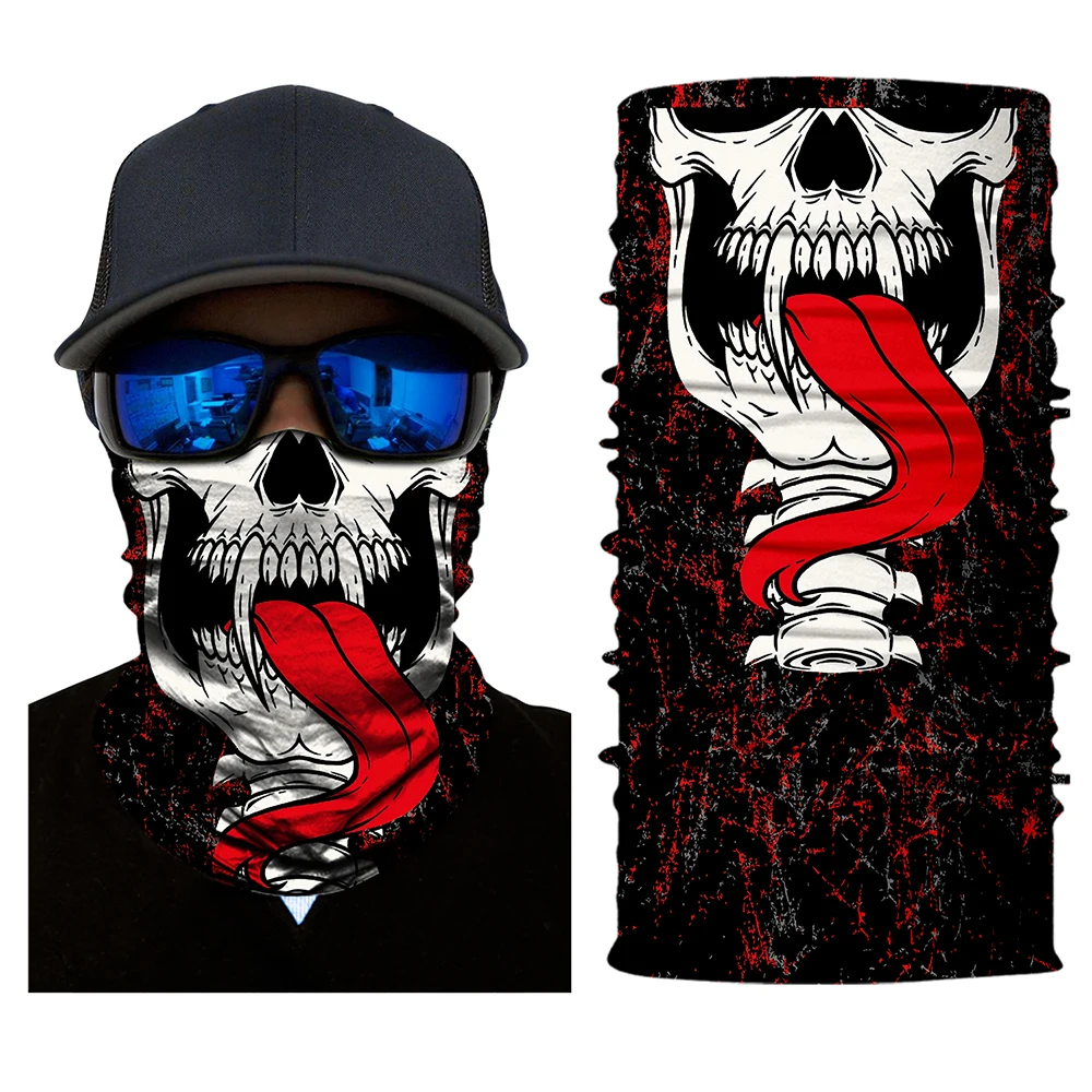 3D животное велосипедная маска для лица Мотоцикл на открытом воздухе волшебный