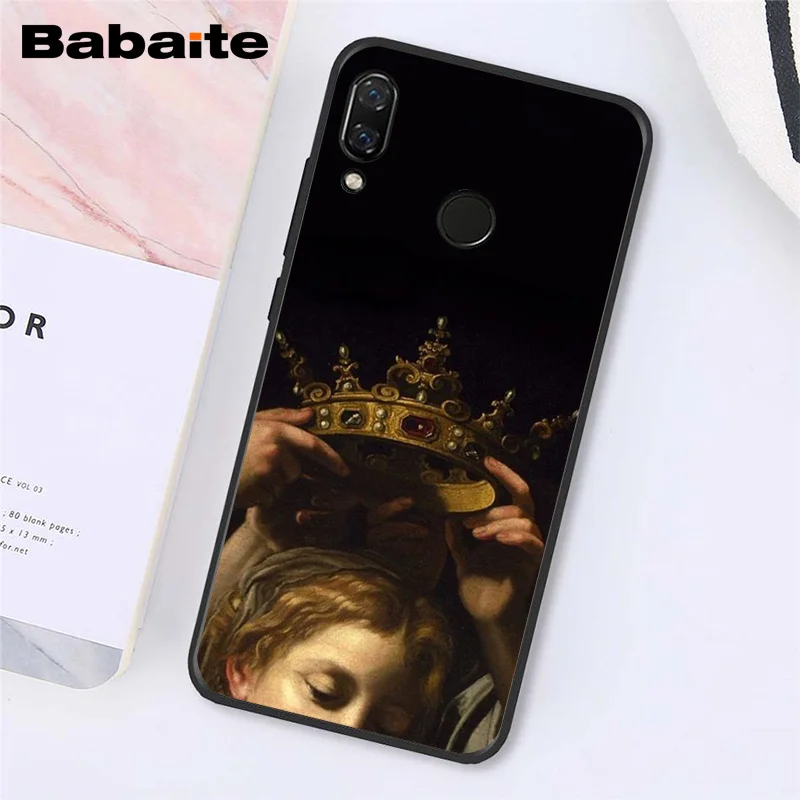 Babaite Vintage Plaster Statue David aesthetic Art Phone Case for Xiaomi Redmi8 4X 6A S2 Go Redmi 5 5Plus Note4 5 7 Note8Pro