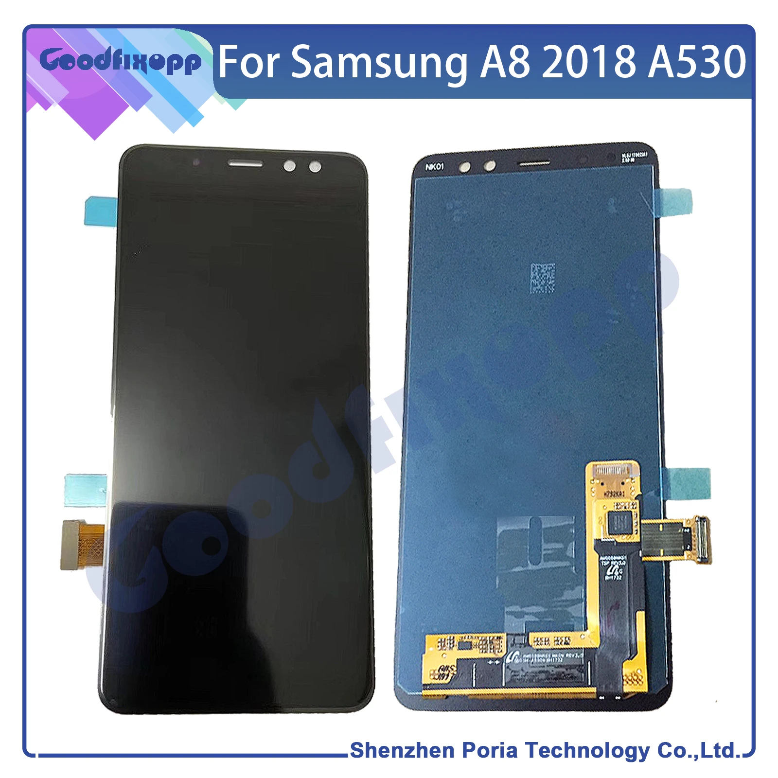 ЖК дисплей с сенсорным экраном и дигитайзером в сборе для Samsung Galaxy A8 2018 A530 A530F A530K