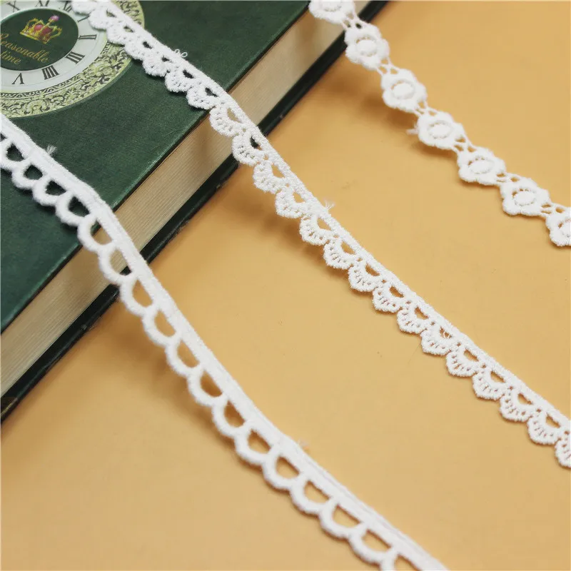 1-4 года см 5/10 ярдов смешанного качество элегантный белый кружевной лентой из