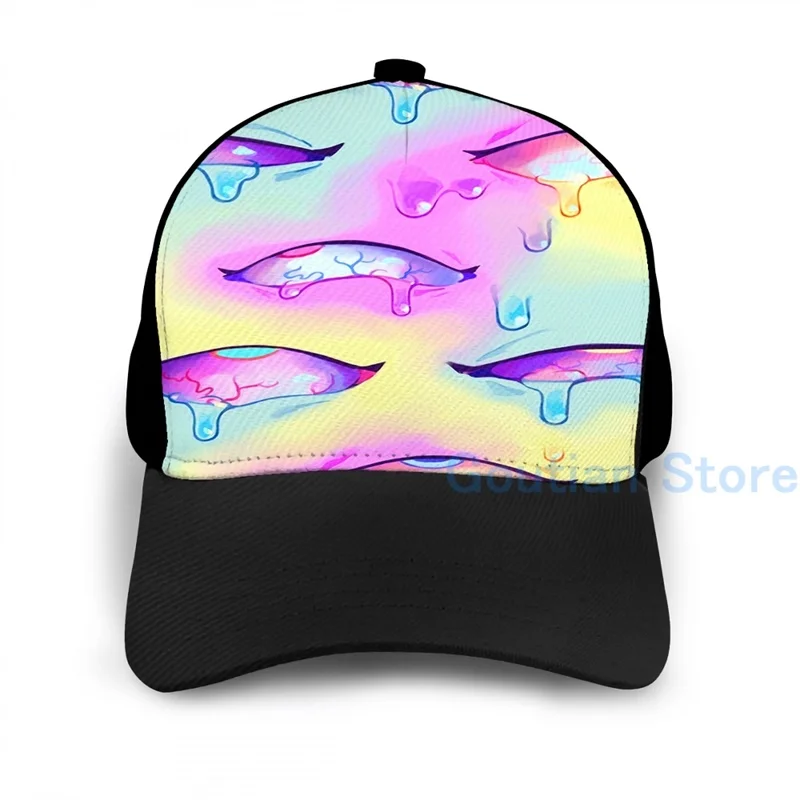 Модная баскетбольная Кепка AhEgAo EYES (DK) для мужчин и женщин Черная унисекс с