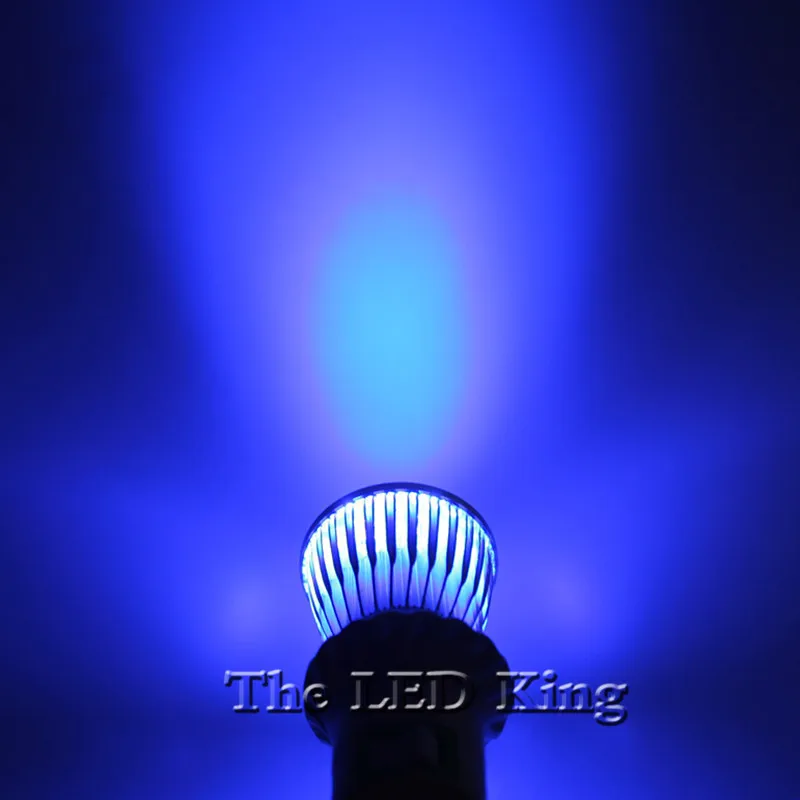 Светодиодный прожектор высокой мощности CREE 9 Вт 12 15 220 В MR16 красный синий зеленый