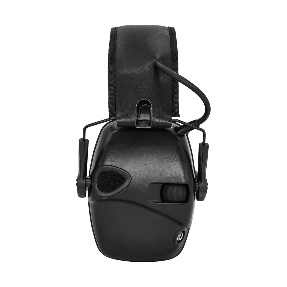 Electronic tactics shooting earmuffs anti-noise amplification hunting hearing protection headphones sightlines sponge ear pads