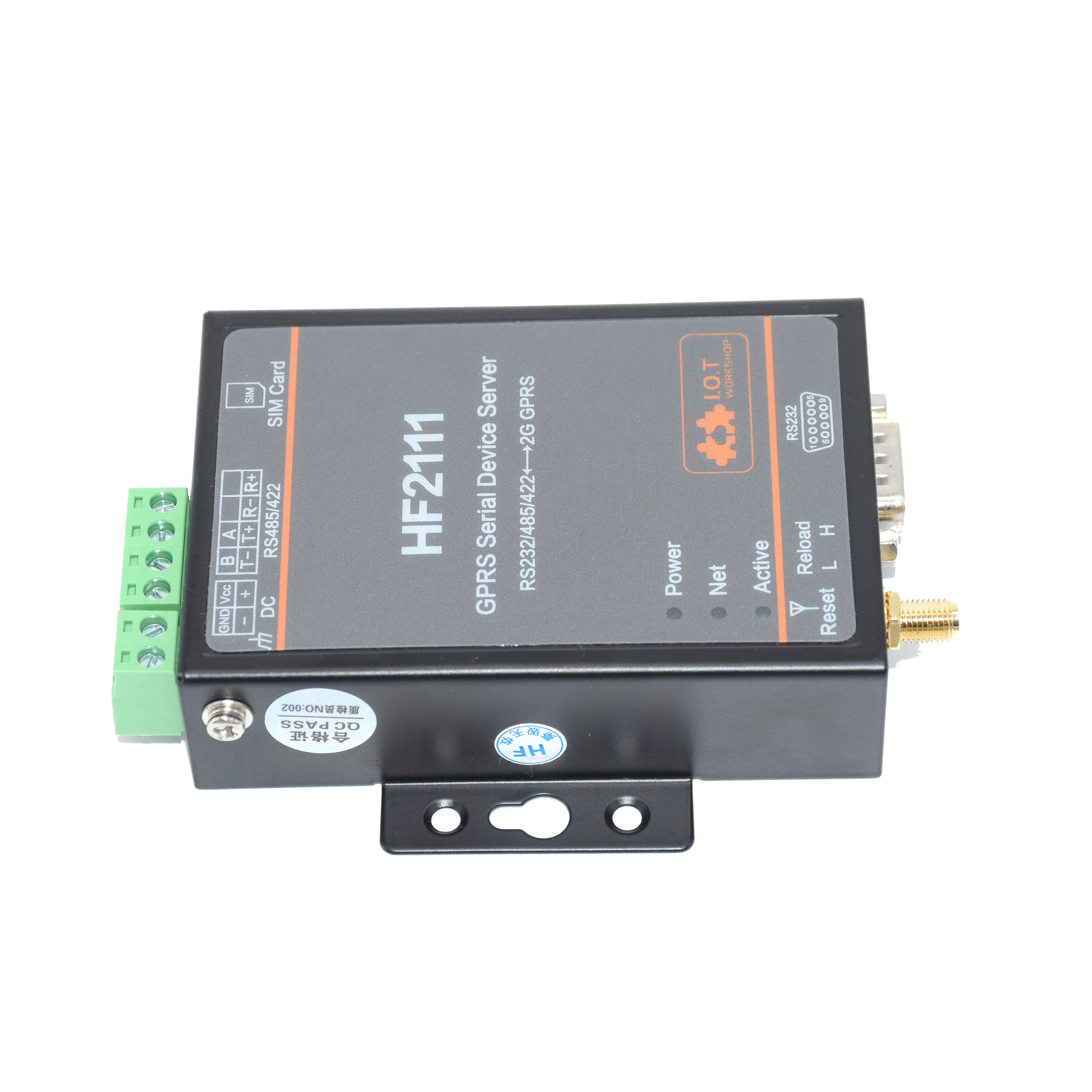 Industrial Auto Data Transmission GPRS RS232/485/422 to module HF2111 Support 850/900/1800/1900MHz | Безопасность и защита