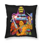 Наволочка для дома He-Man Masters Of The Universe декоративная подушка в стиле 80-х скелет-ра чудовище подушка для автомобиля