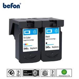 Совместимость с befon 545XL 545 XL CL546 замена картриджа для Canon PG545 PG 545 для Pixma MG3050 2550 2450 2550S 2950 MX495