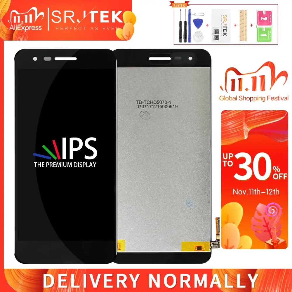 

ЖК-дисплей 5,0 дюйма для LG Aristo 2 K8, 2018 дюйма, сенсорный экран, матрица, дигитайзер, стекло с рамкой для LG Aristo 2, дисплей SP200, MX210, ЖК-дисплей