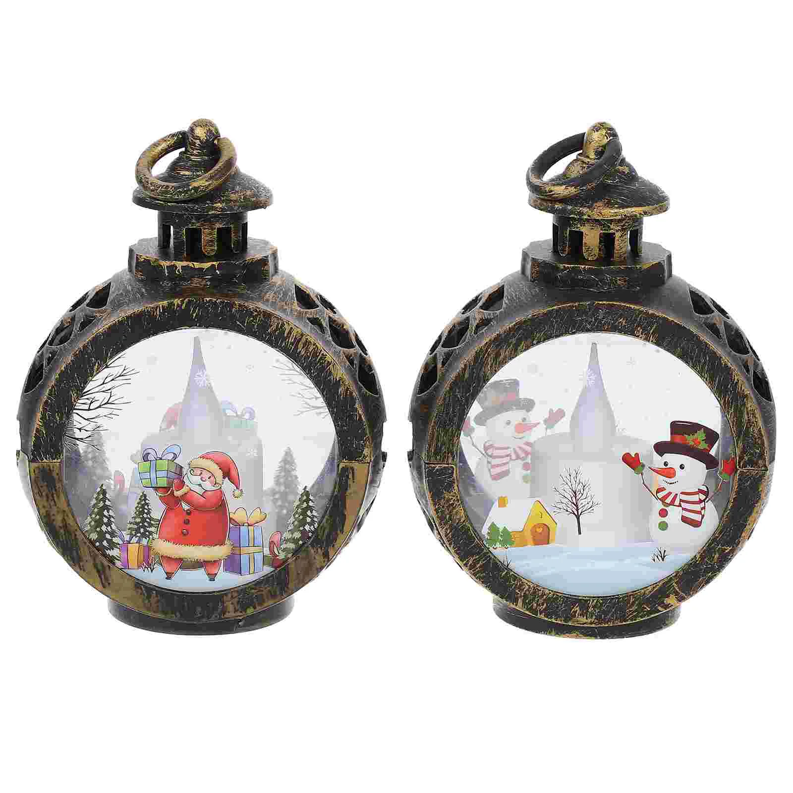 

2Pcs Beautiful LED Light Decorations Room Ornaments Xmas Party Ornaments