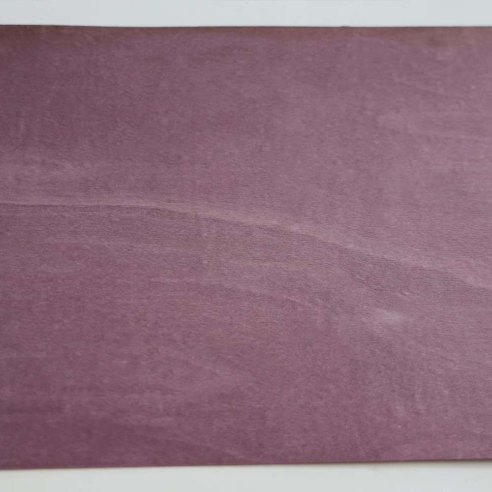 GREENLAND Maple Dyed Purple Wood Veneers Size 250x15CM table Veneer Flooring DIY Furniture Natural Material