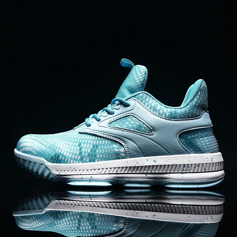 Парные баскетбольные кроссовки с высоким берцем для мужчин и женщин большие