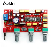 aokin lm1036 op amp hifi amplifier preamplifier volume tone eq control board diy kit home bass preamp audio module anti noise