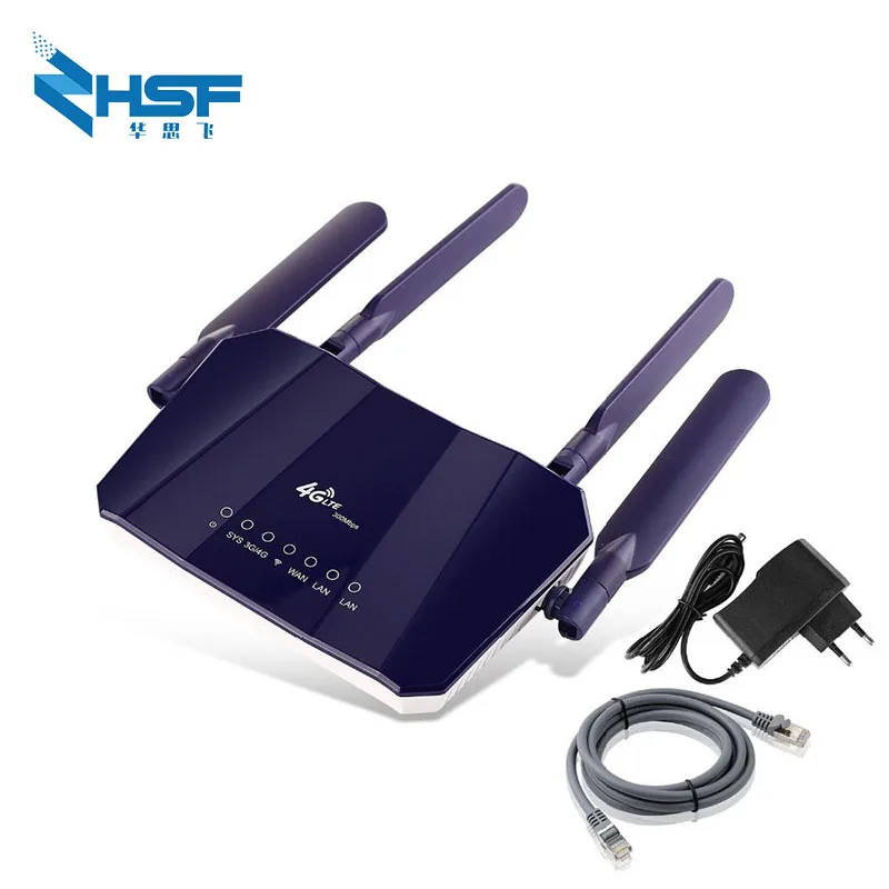 Мобильный Wi Fi роутер CPE 4G LTE со слотом для SIM карты комнатные роутеры FDD 300 Мбит/с