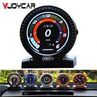vjoycar obd2 hud v10 head up display lcd gps speedometer auto gauge digital scanner rpm water temp obd2 diagnostic tool