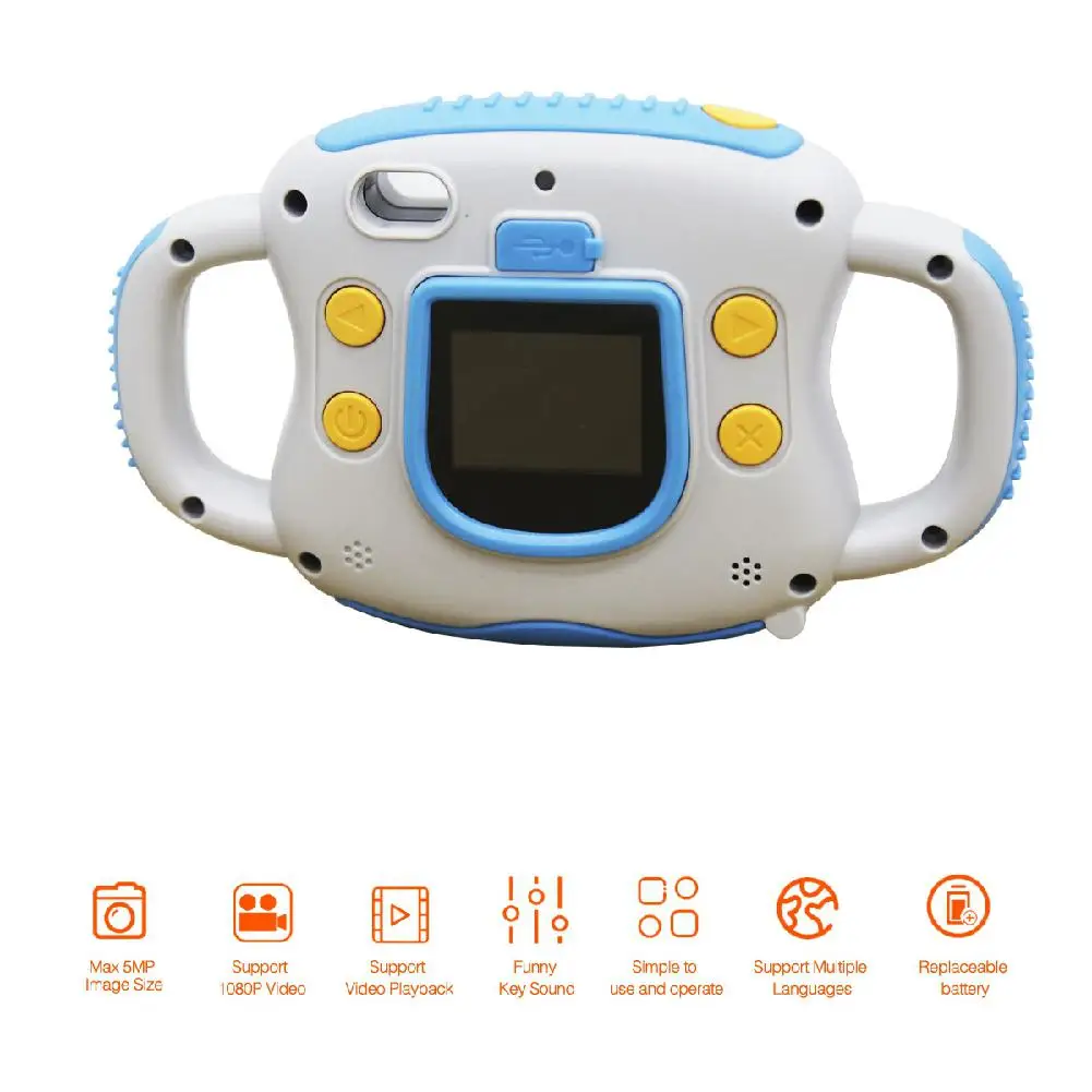 BEESCLOVER детская камера 1.54LCD экран HD видео игрушка 5 Мп дети мультфильм милый