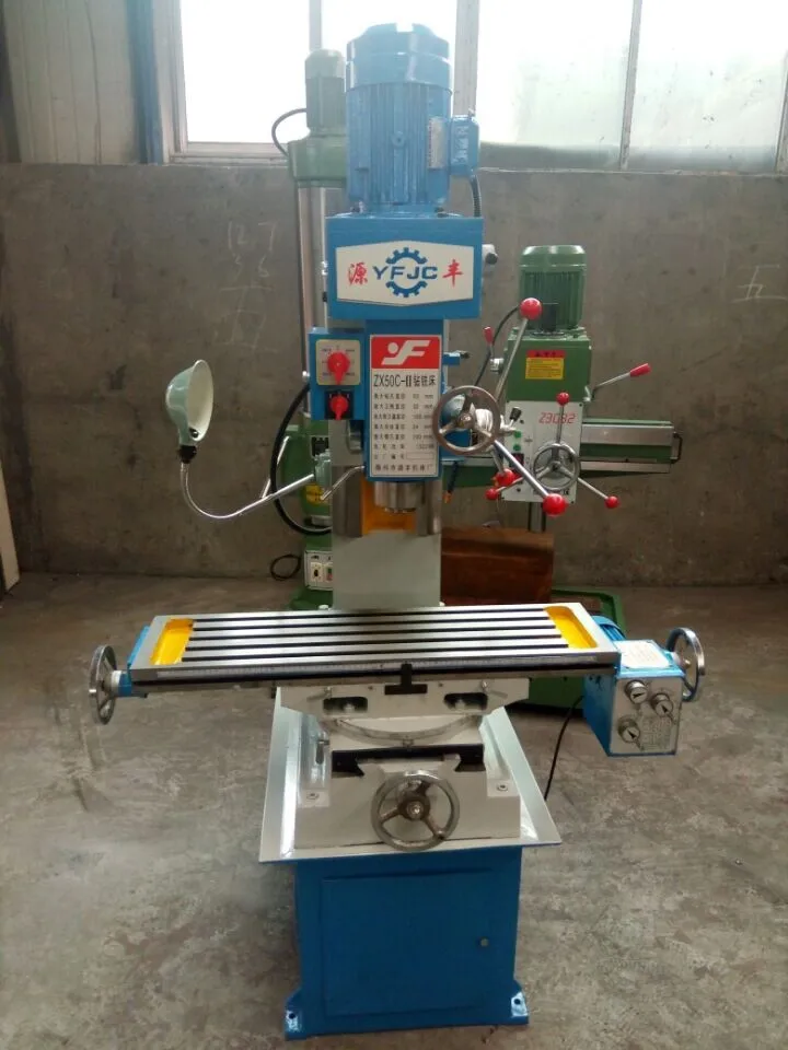 ZX50C вертикальный фрезерный станок высококачественный сверлильный и с маленькой