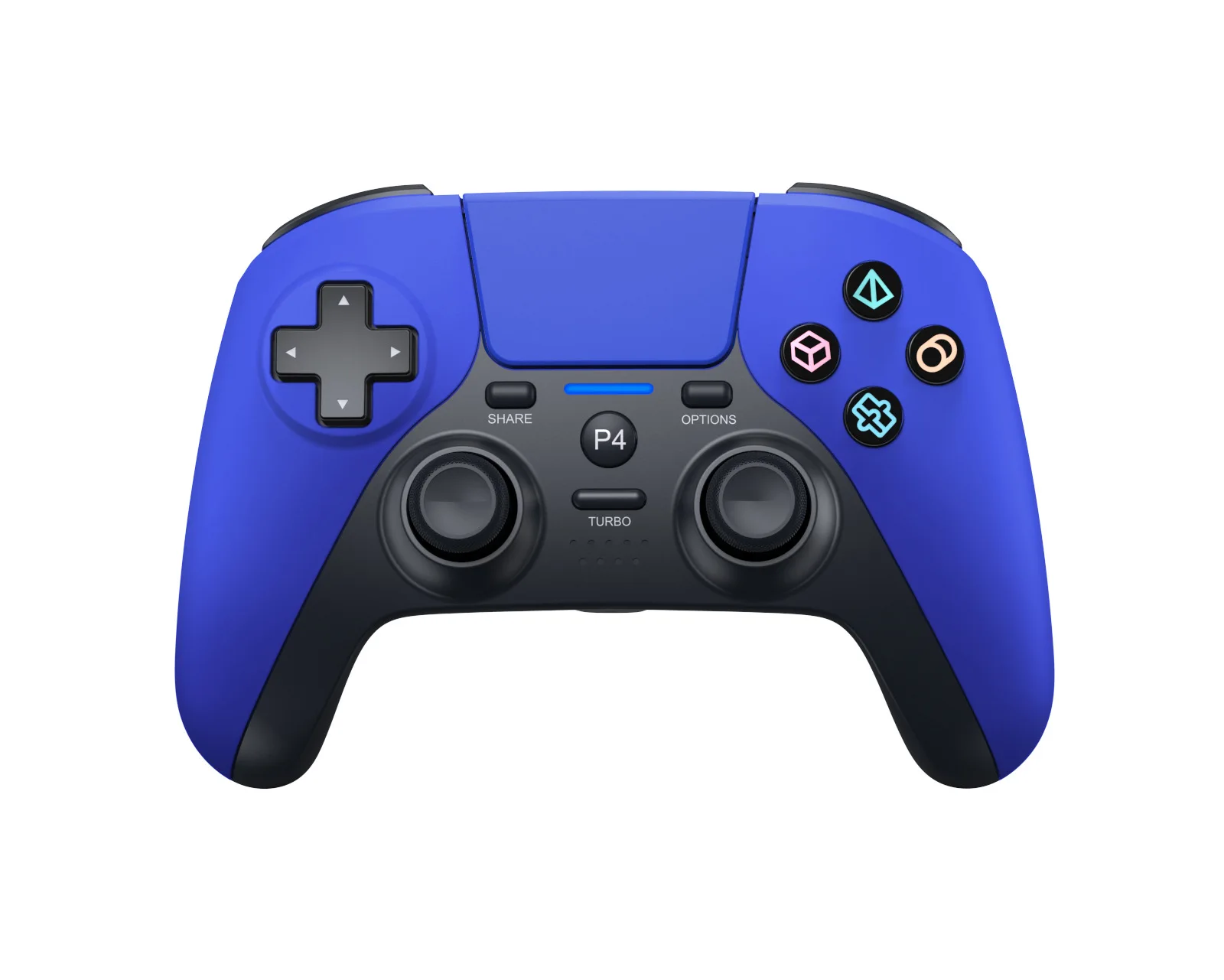 Беспроводной игровой Bluetooth-Контроллер 12 цветов для консоли PS4 вибрирующий