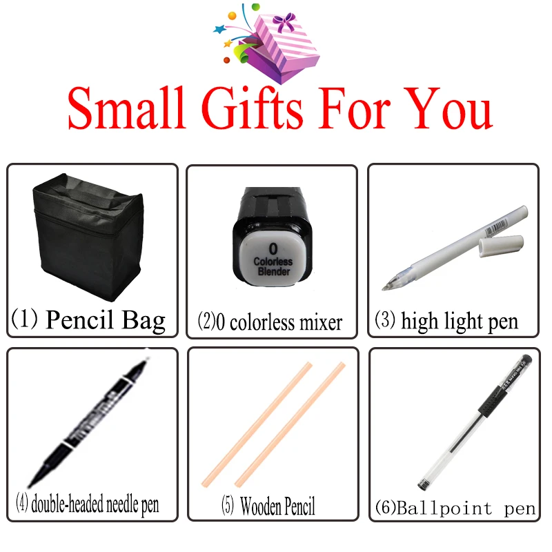 TouchFIVE маркеры ручная роспись манга для рисования ручка на спиртовой основе эскиз