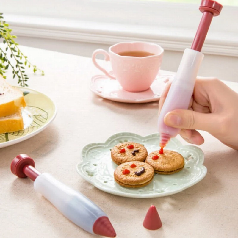 Инструменты для тортов десерт заварной крем декорирования шоколада шприц