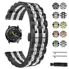 Металлический ремешок для часов из нержавеющей стали для TicWatch 2, 3, GTX S2, E2, браслет для TicWatch Pro 3, ремешок для наручных часов 20, 22 мм