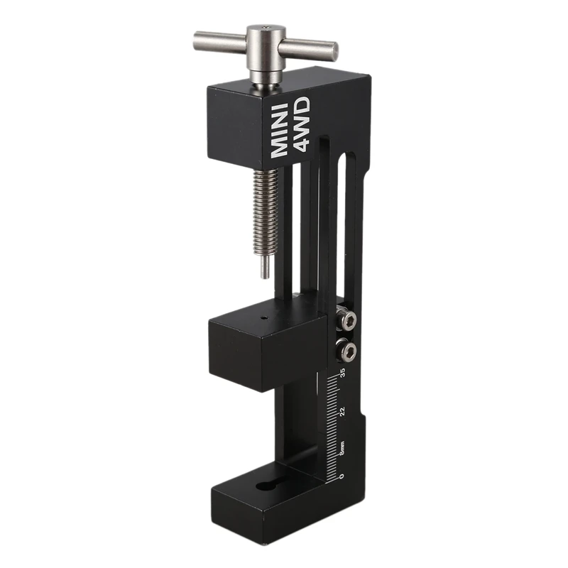 

Aluminum Alloy 4WD Tire Installer Large/Small Bearing Top Rail Tyre Wheel Mounting Device Tool for RC Tamiya Mini 4WD Racing Car