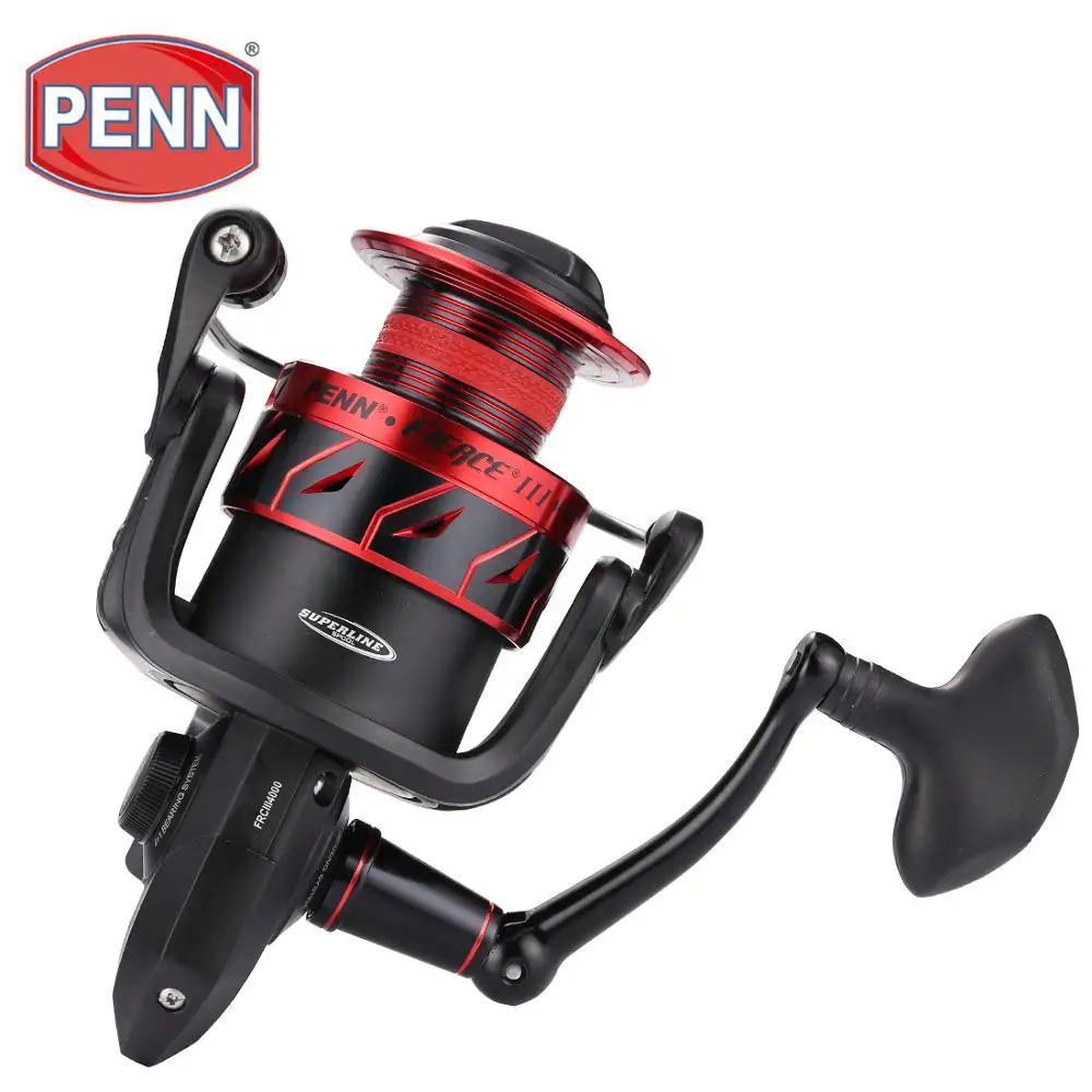 PENN FIERCE III FRC 2000 8000 Спиннинг рыболовная Катушка 4 + 1BB из цельнометаллического