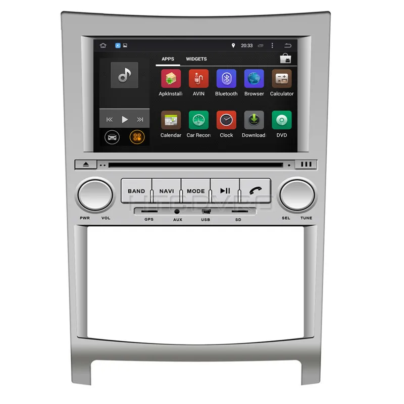 Автомобильный DVD-плеер YMODVHT 7 дюймов 4G 8 ядер Android 9 0 1 для Hyundai Veracruz / IX55 2006- Auto RDS радио