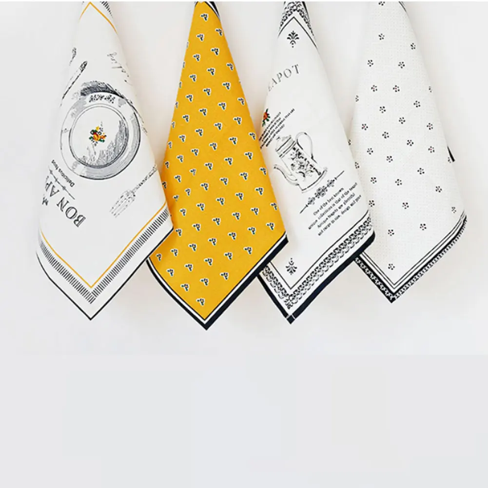 

Table Napkins Cloth Dinner Napkins Washable Reusable Tea Pot Print Napkins For Home Weddings Parties Dinner Table Napkin Fabric