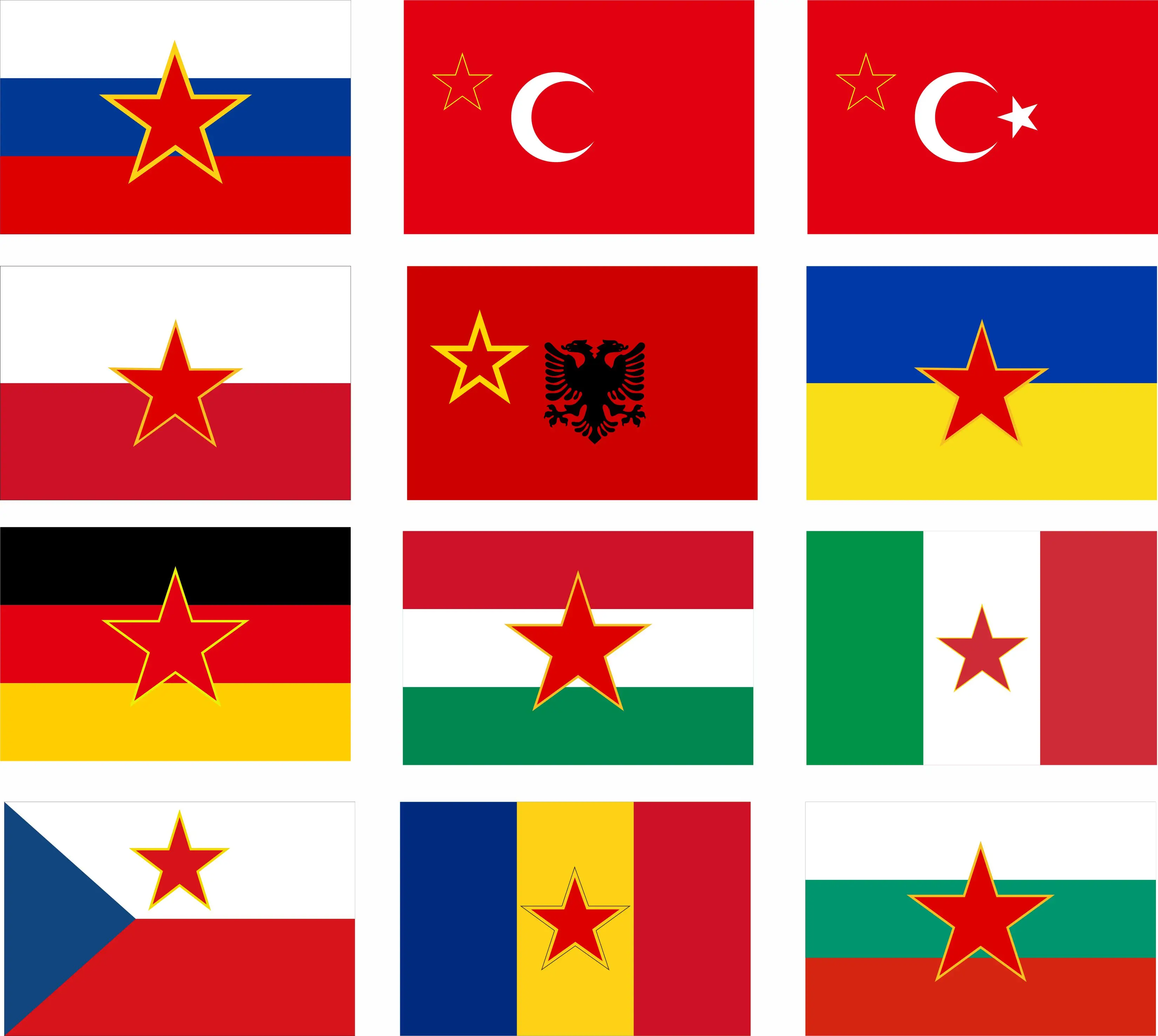 SFR Yugoslav Albanian Minority flag 3x5ft 90x150cm and Socialist Republic of Slovenia | Дом и сад
