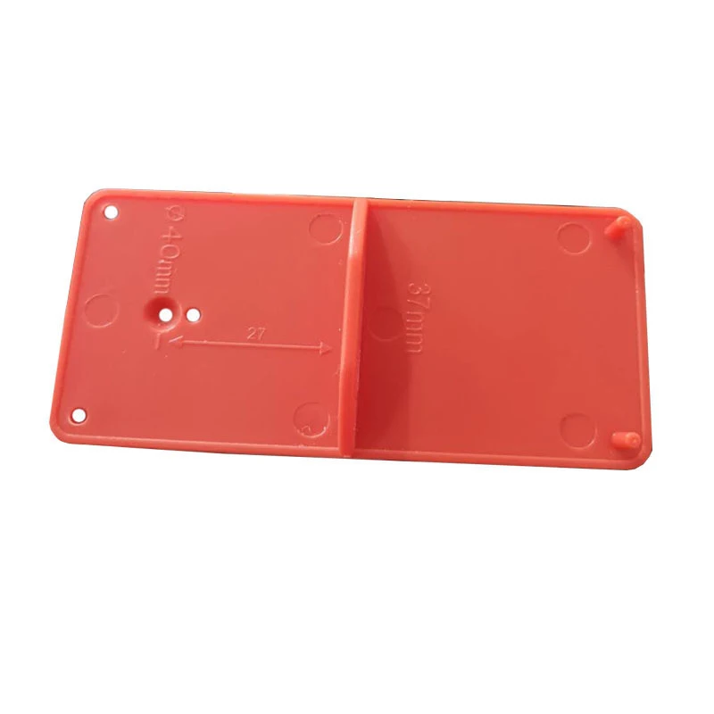 

35/40mm Drilling Positioning Plate Locator Guide Drill Hole Tool Door Cabinet Template Woodworking Tool Drilling Hole Opener