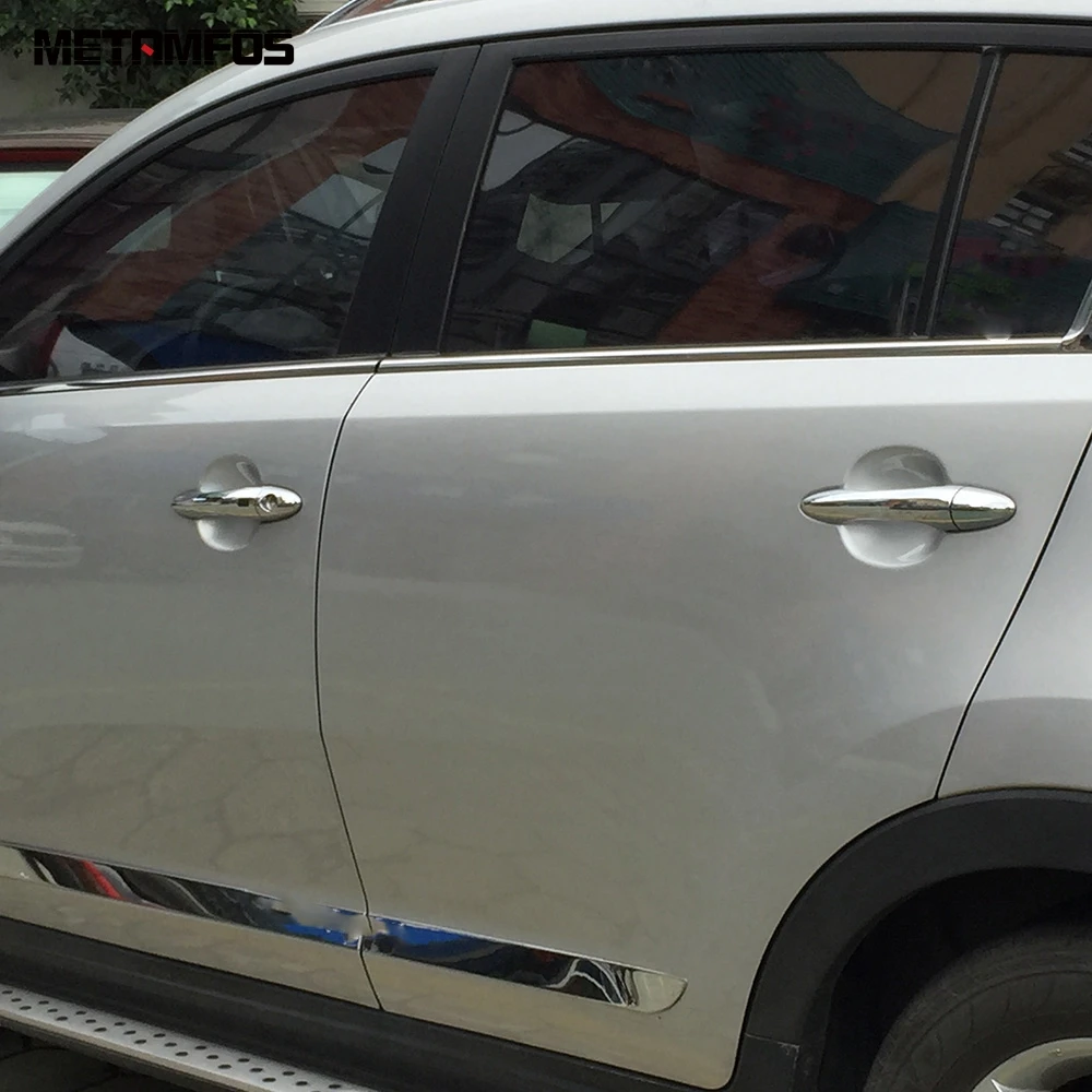 Хромированная боковая дверная ручка для Kia Sportage 2010 2011 2012 2013 2014 2015 крышка захвата