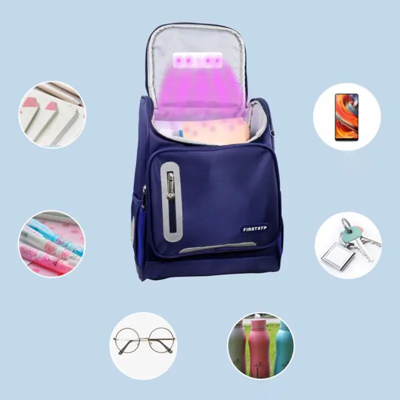 

USB UV LED Sterilization Bag Portable Large Capacity Disinfection Backpack 53CB