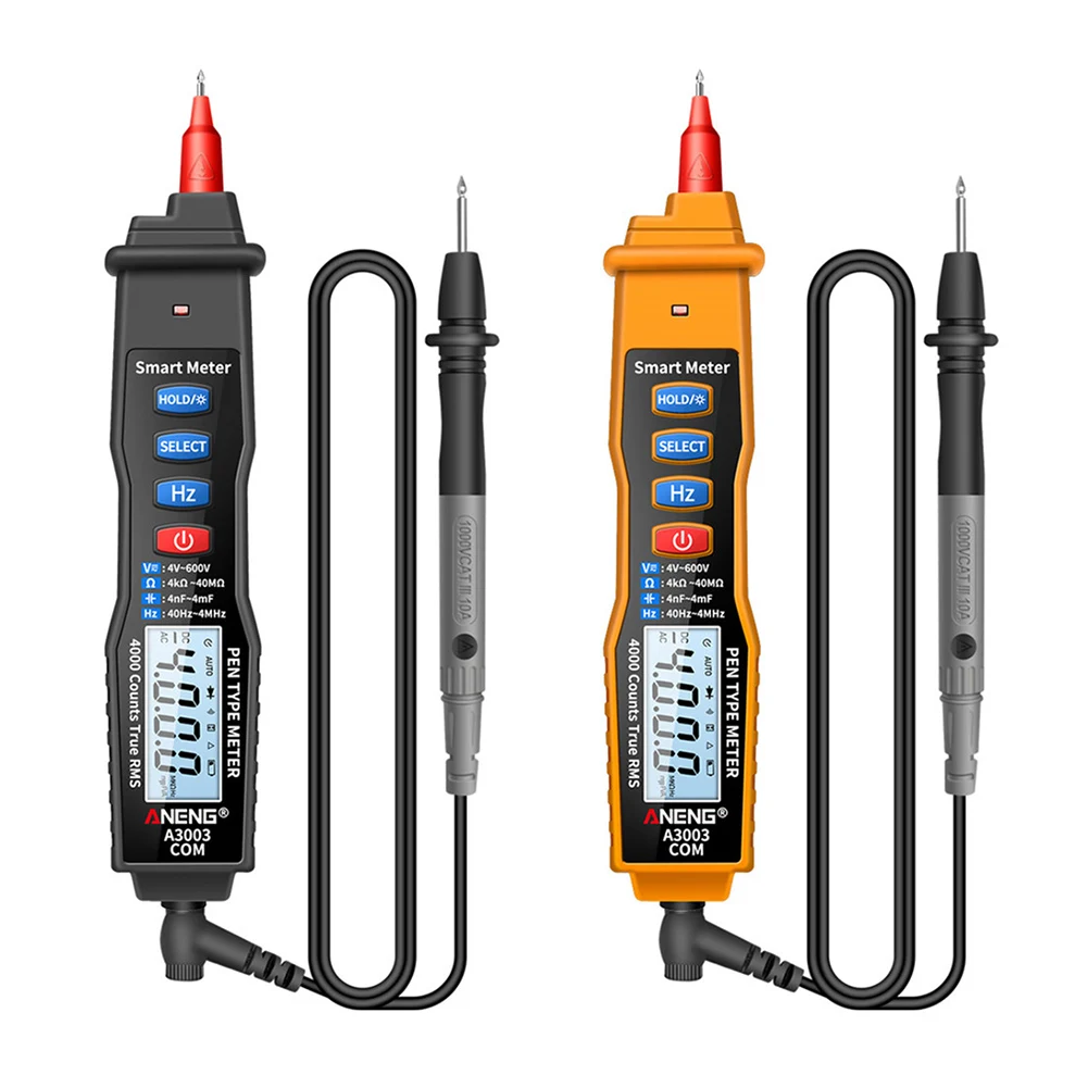

ANENG A3003 Digital Multimeter Pen AC/DC Voltmeter Ohmmeter Resistance Capacitance Frequanecy Live Line Test Handheld Tester