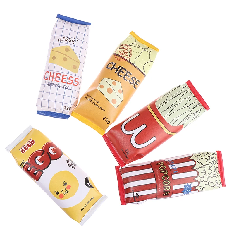 Милый пенал Чехол высокого Ёмкость Еда ручка чехол кошка Карандаш PU