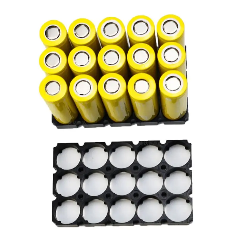 

10/20PCS Battery Holder Bracket Safety Anti Vibration Plastic Cell Brackets for 18650/21700/32650 Batteries Pack