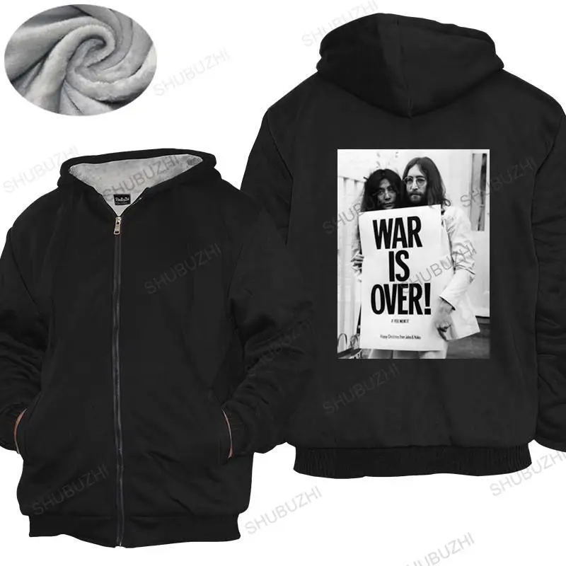 

men brand hoodies winter cotton warm coat WAR IS OVER JOHN LENNON MEN S hoodies, DESIGNER winter hoodies
