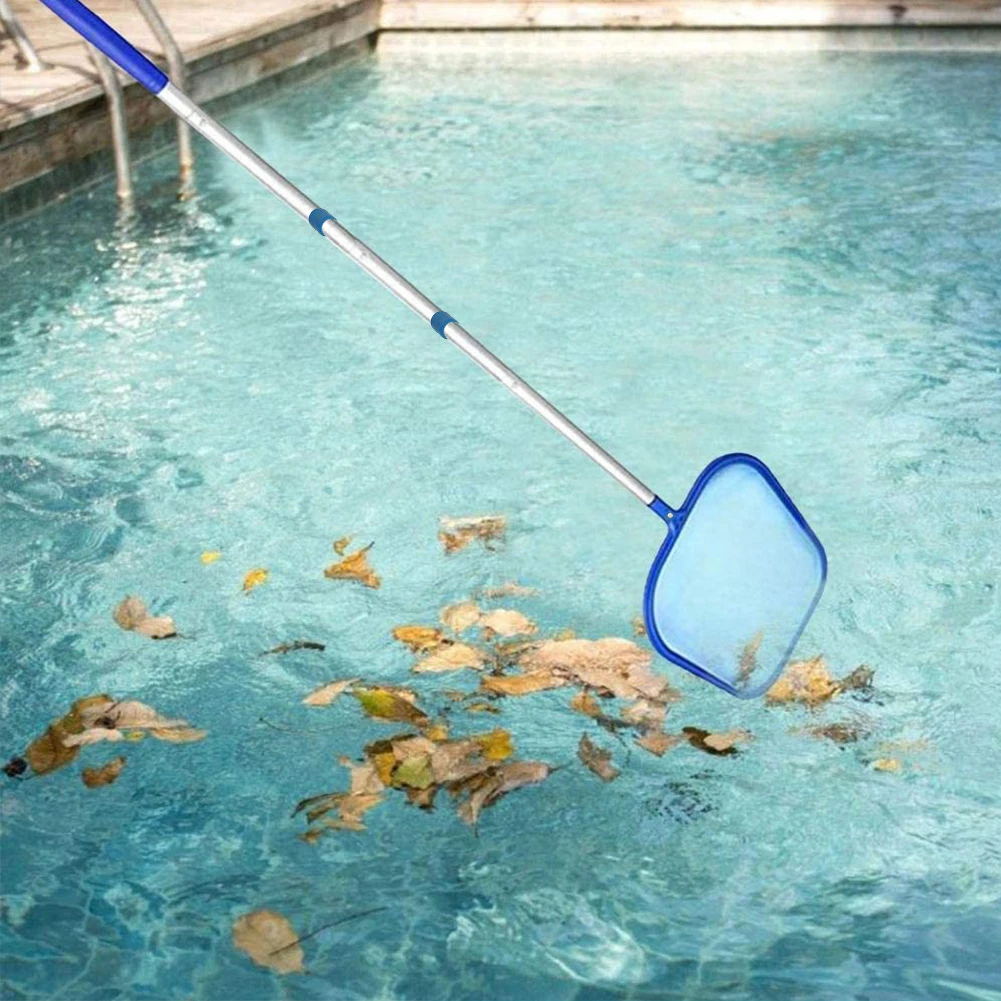 

Swimming Pool Spa Pond Tub Accessories Fish Pond Clean Skimmer Net Swimming Pool Cleaning Leaf Skimmer Mesh Frame Net