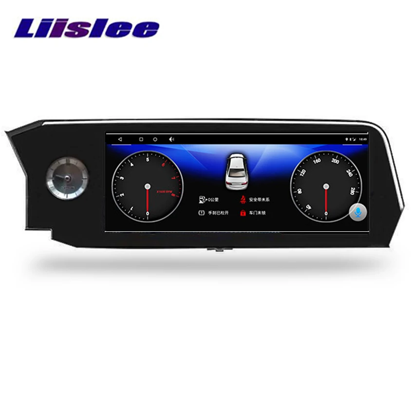 Liislee Android автомобильный навигатор GPS для Lexus ES 2018 аудио видео HD сенсорный экран