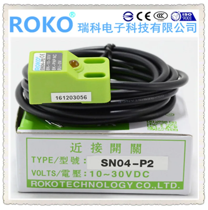 Новый оригинальный прямоугольный Бесконтактный переключатель ROKO SN04-N NPN - купить