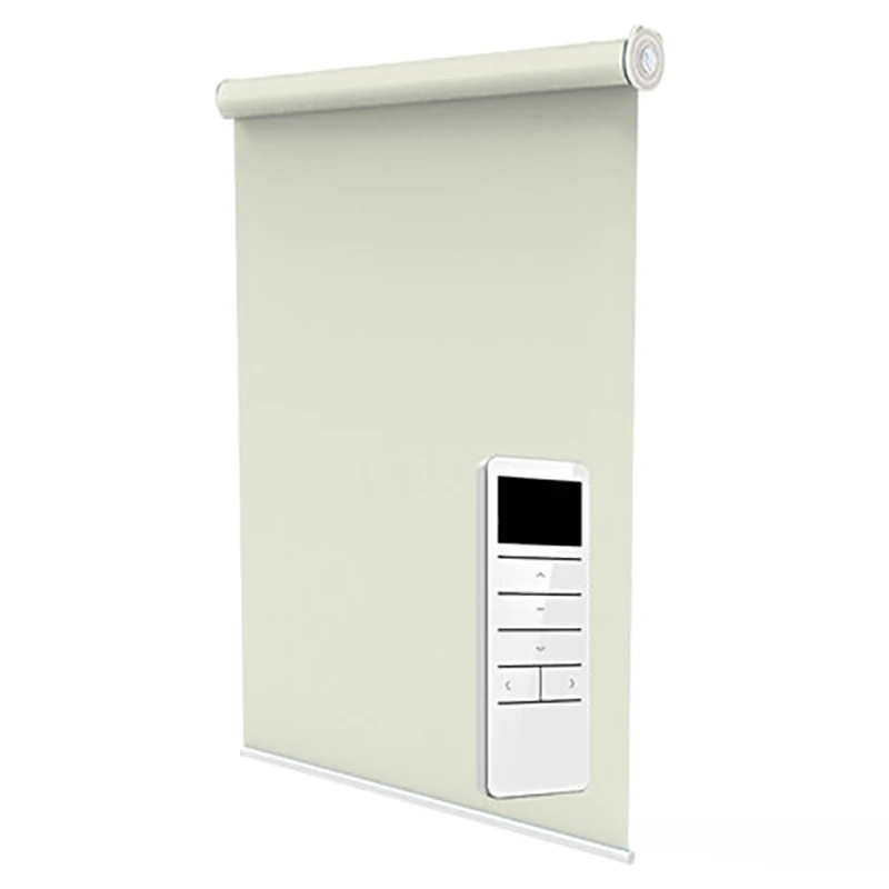 Регулируемый размер электрические умные жалюзи система без дрели с внутренним