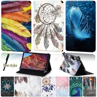 universal pu leather tablet stand cove case for huawei mediapad m1m2m3m5m68 08 41010 8 feather pattern series